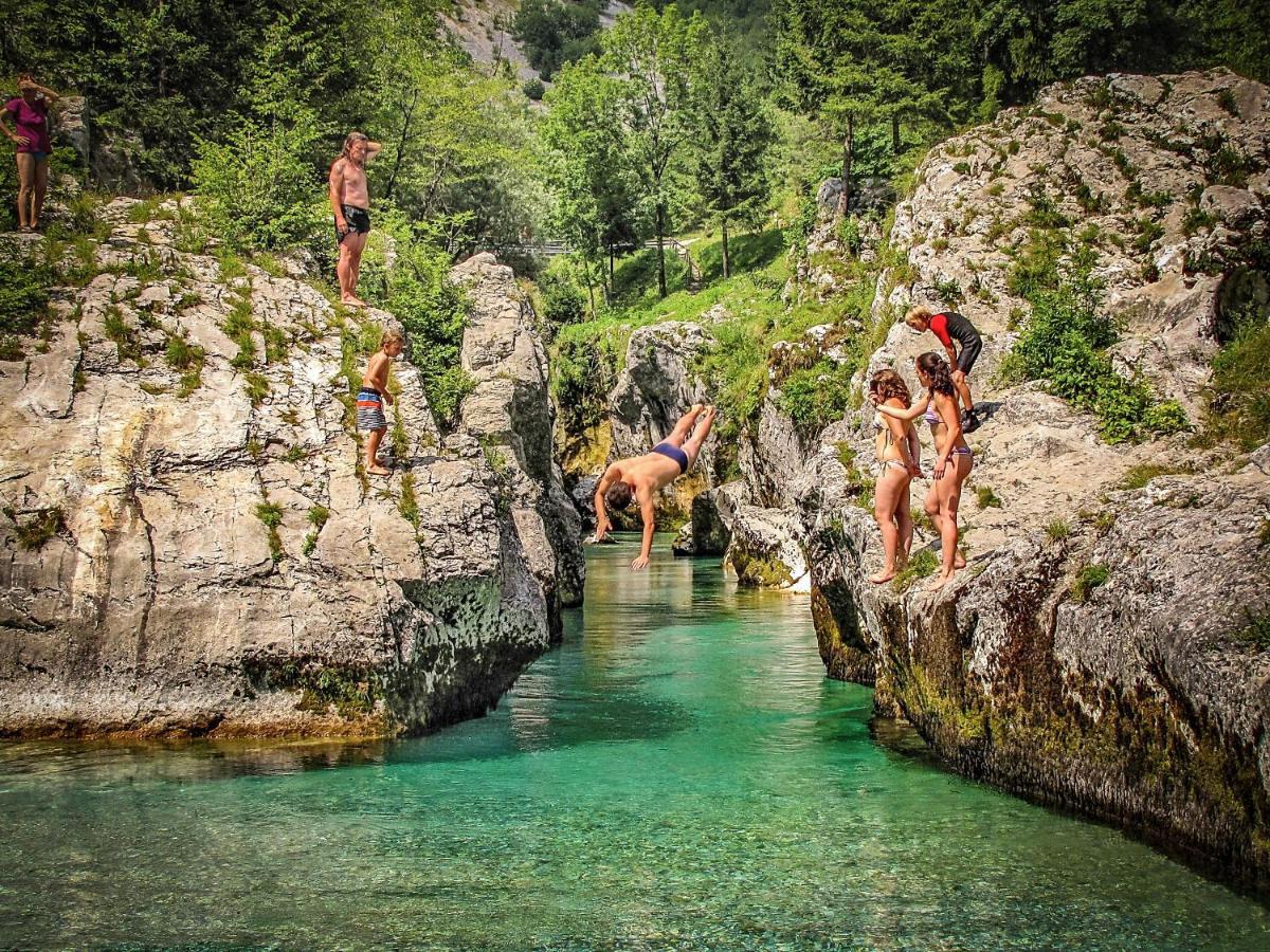 Glamping Kranjc Hotell Kobarid Eksteriør bilde