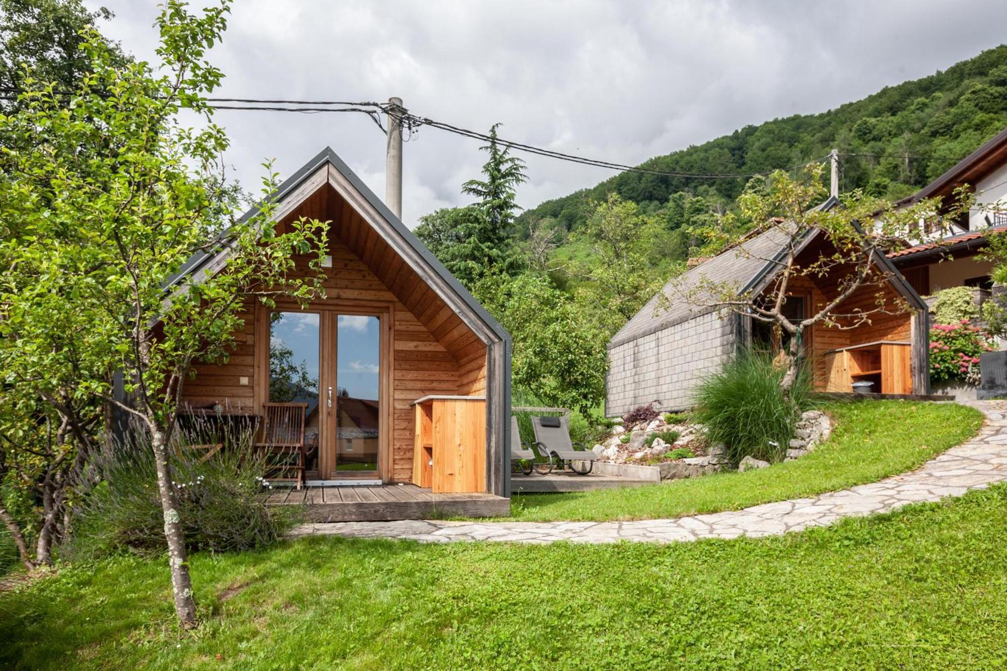 Glamping Kranjc Hotell Kobarid Eksteriør bilde